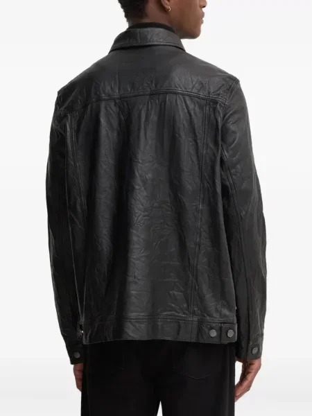 Geanta de piele Zadig&voltaire negru