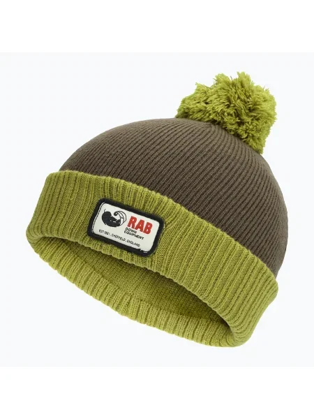Rab Essential Bobble армейска зимна шапка зелено