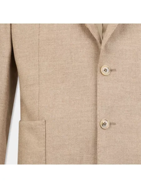 Marynarka Brooks Brothers z kaszmiru beżowa