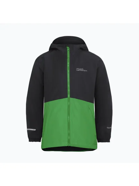 Gyerek 3 az dzseki Jack Wolfskin Iceland mystic geen. Méret: zöld