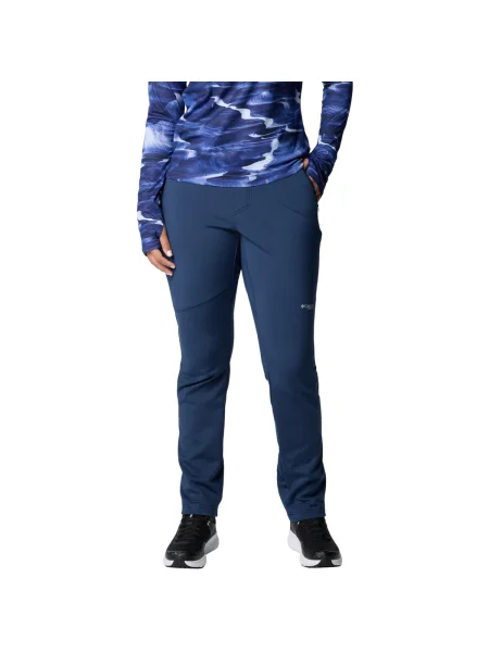 Softshell vesta Columbia s vysokým pásom modrá