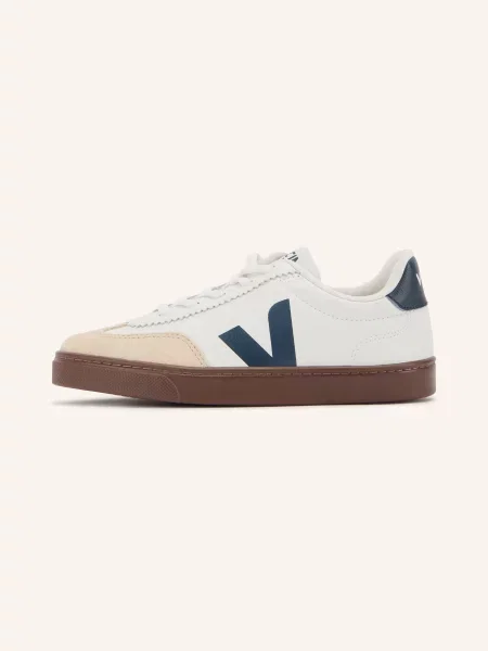 Veja Sneakersy Small Volley / béžová / tmavě modrá bílá