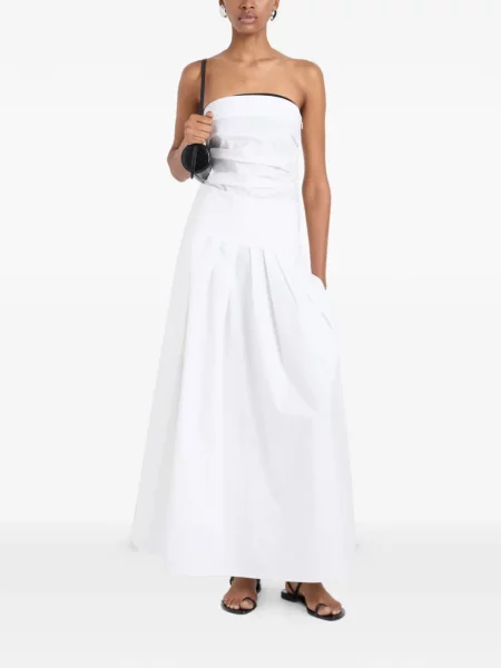 Τοπ Proenza Schouler White Label στράπλες λευκό