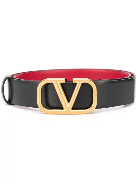 Curea Valentino Garavani reversibilă negru