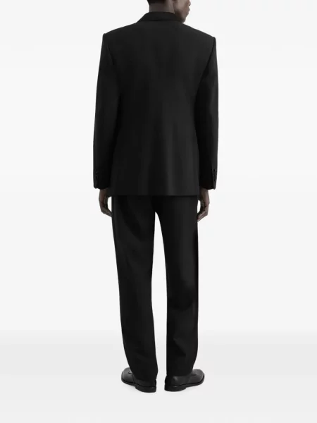 Pantaloni Dolce & Gabbana de lână negru