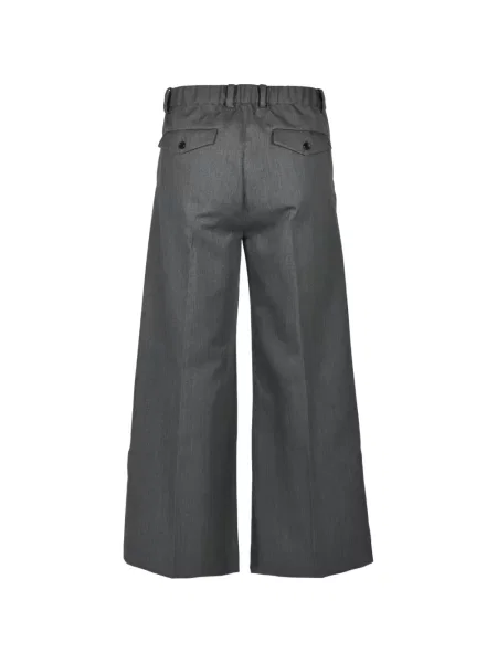 Pantaloni Cedarwood de lână gri