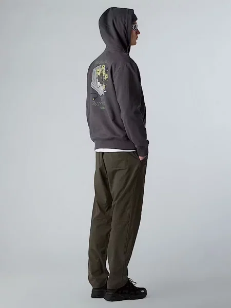 Худи The North Face серое