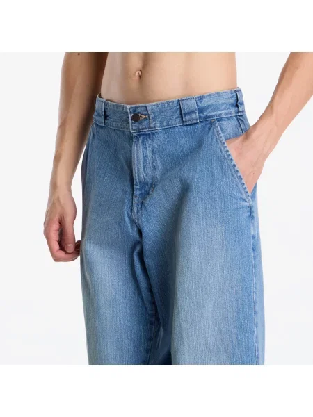 Blugi Dickies Denim Work Pant Blue albastru