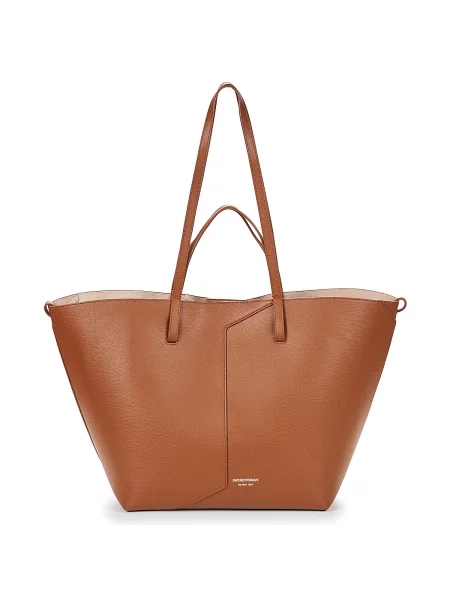 Geantă Emporio Armani maro