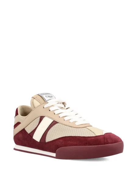 Sneakerși Chloé din piele de căprioară