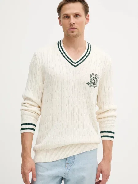 Guess pulover HEWIE bej