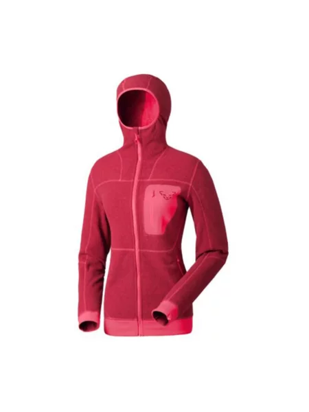 Bluza z kapturem Dynafit różowa