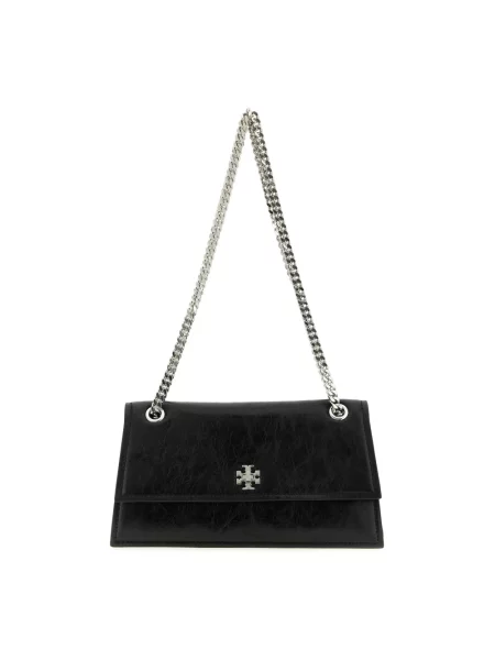 Torebka Tory Burch skórzana czarna
