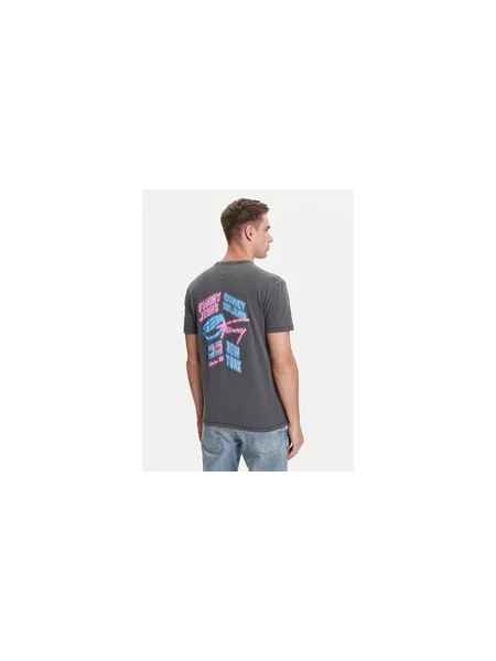 Tommy Jeans Póló Novelty Regular Fit szürke