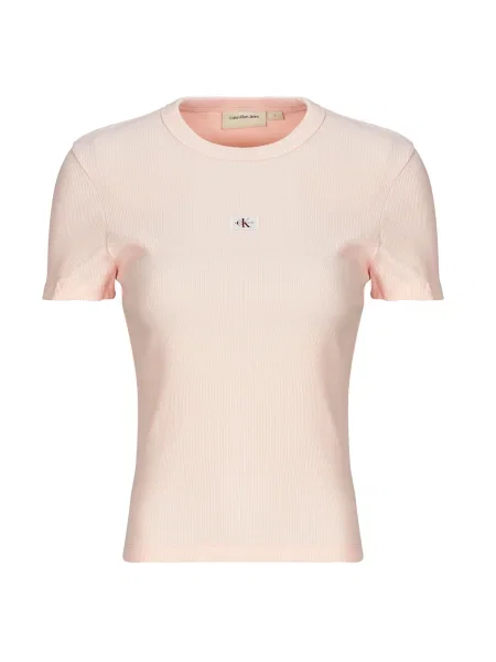 Tričko Calvin Klein Jeans ružová