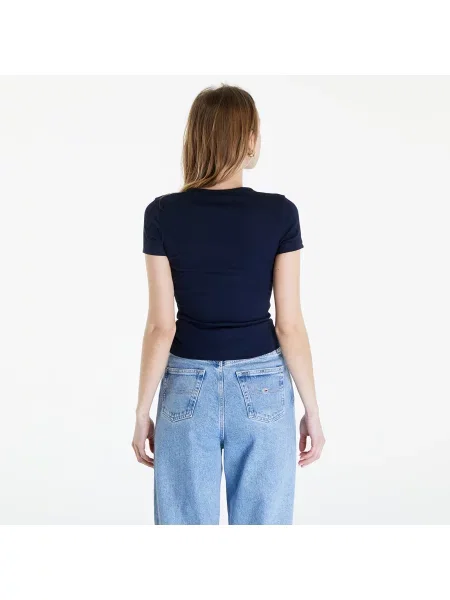 T-Shirt Tommy Jeans σκούρο μπλε