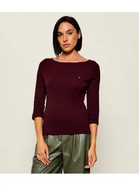 Tommy Hilfiger Bluză Cody Vișiniu
