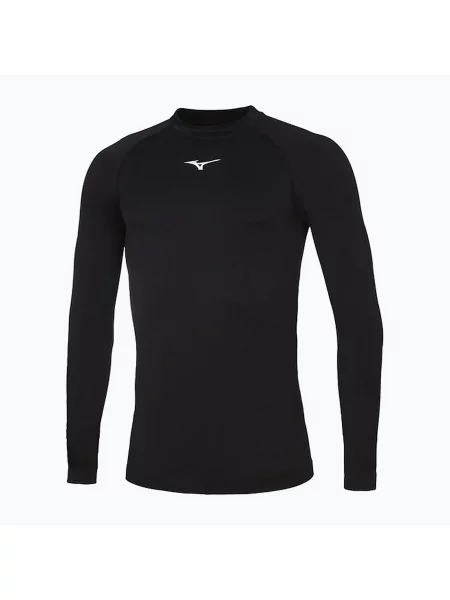 Tricou cu mânecă lungă Mizuno alergare alb