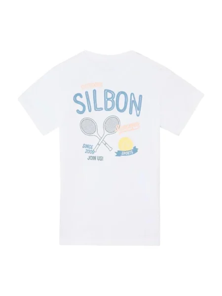 Tričko Silbon biela