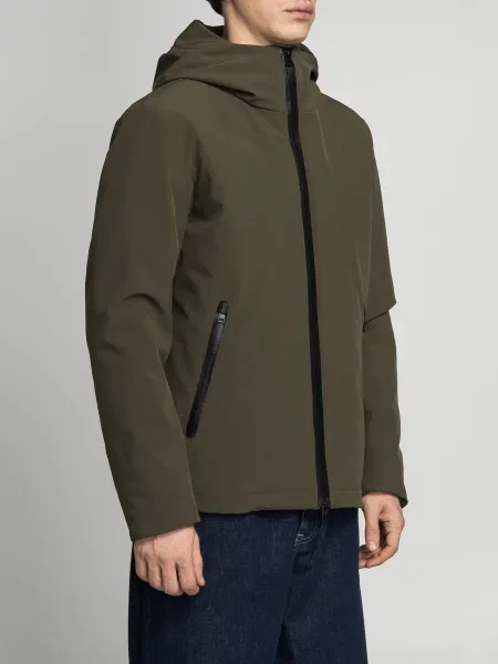 Пуховик Woolrich зелений