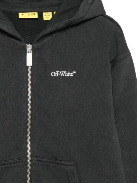 Bluza z kapturem dziecięca Off-white biała