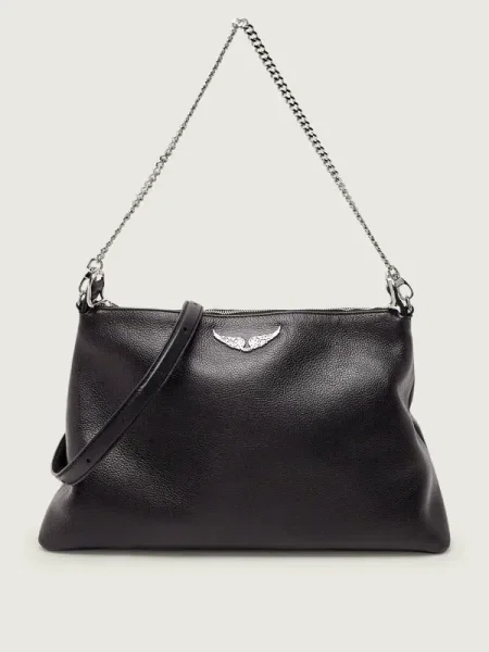 ZADIG&VOLTAIRE bőr táska fekete