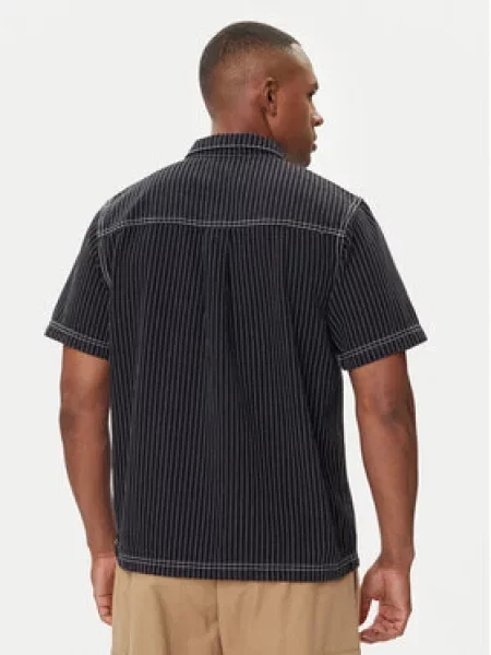 Adidas Polo marškinėliai Wabash Loose Fit juoda