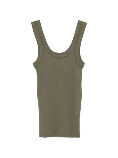 Top Rag & Bone cu nervuri verde