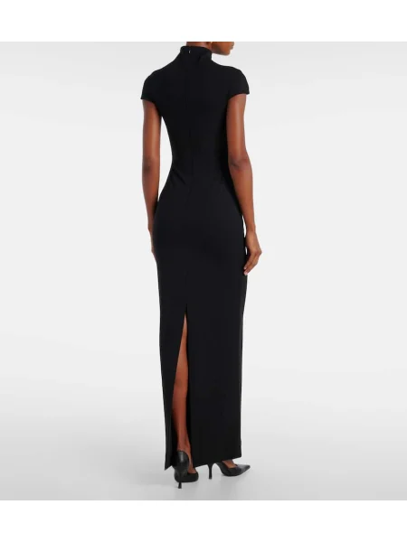 Rochie maxi Solace London de costum negru
