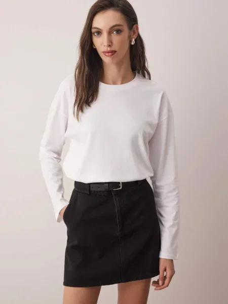 Trendyol Tricou alb