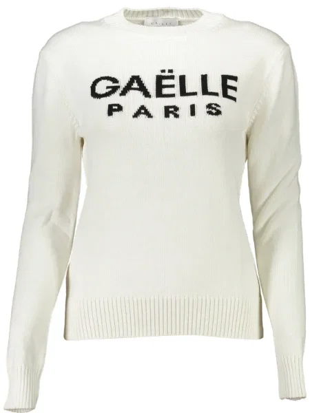 Pulover Gaëlle Paris alb