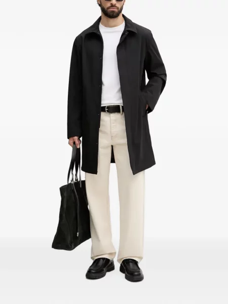 Palton Karl Lagerfeld cu autograf negru
