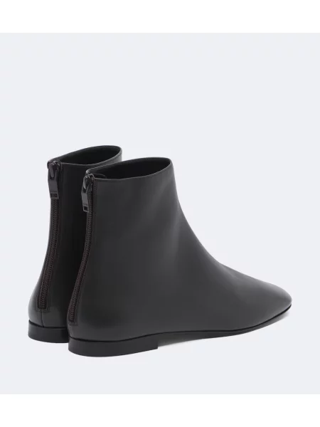Cizme scurte Toteme din piele negru