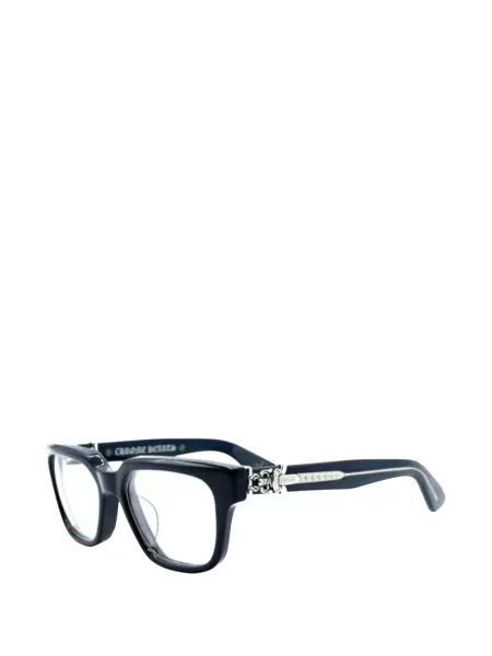 Szív mintás napszemüveg Chrome Hearts kék