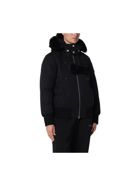 Kurtka bomber Moose Knuckles czarny