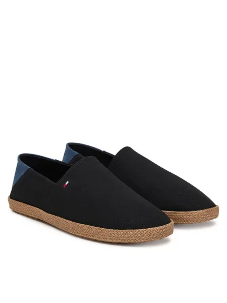 Tommy Hilfiger Espadrile Core črna