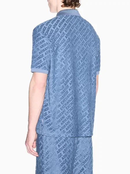 Поло Armani Exchange синее