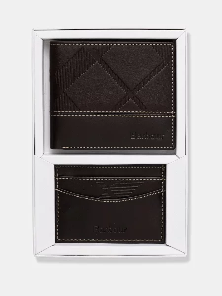 Кожаный кошелек Barbour