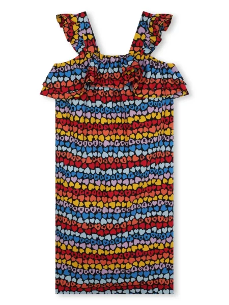 Sukienka dziecięca Sonia Rykiel Enfant czerwona