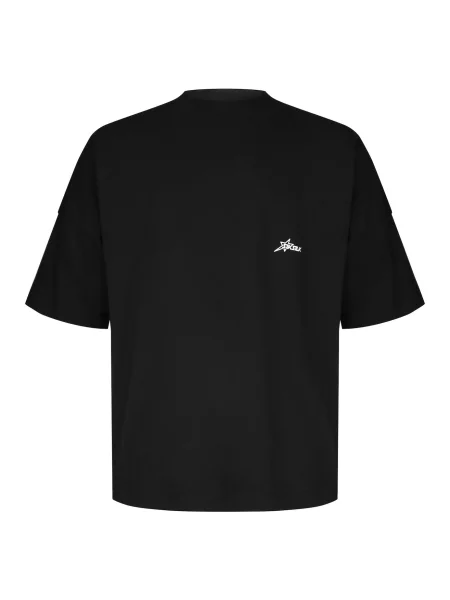 SikSilk Tričko černá bílá