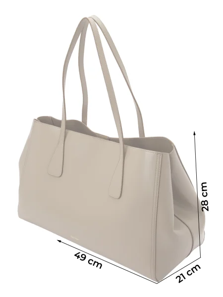 Calvin Klein Geantă Ck Snap Large Tote Bej maro
