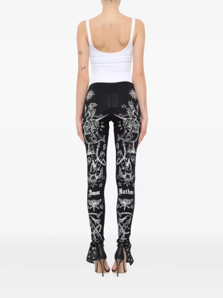 Leggings Givenchy cu imagine negru