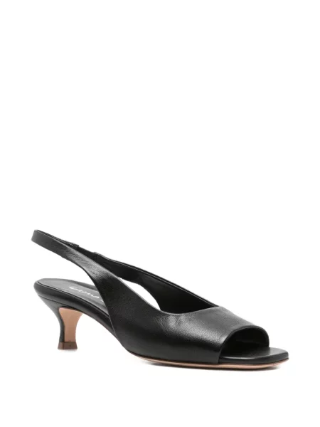 Pantofi cu toc Lorena Paggi slingback negru