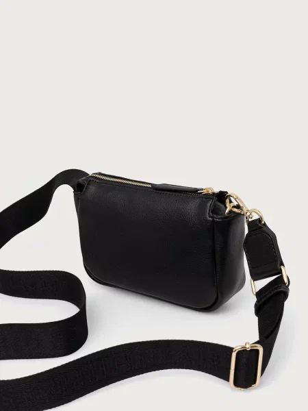 Tommy Hilfiger torebka crossbody z imitacji skóry ESSENTIAL czarna