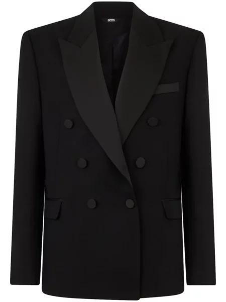 Sacou Gcds din satin negru