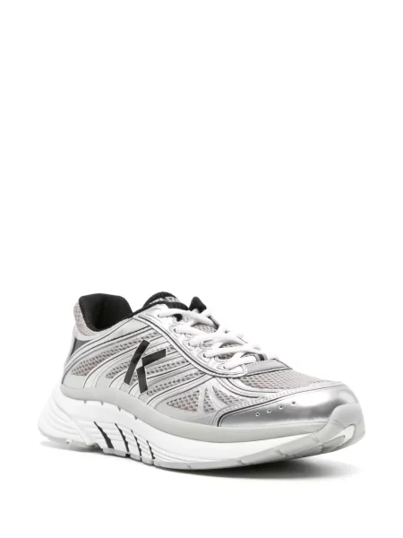 Sneakerși Kenzo plasă gri
