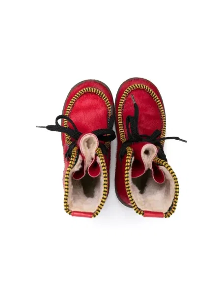 Buty do kostki dziecięce Pèpè czerwone