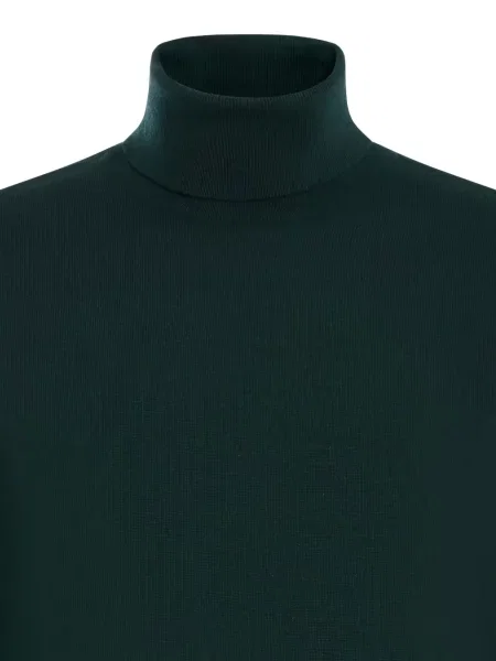 Golf golf Franzese Collection prążkowany zielony