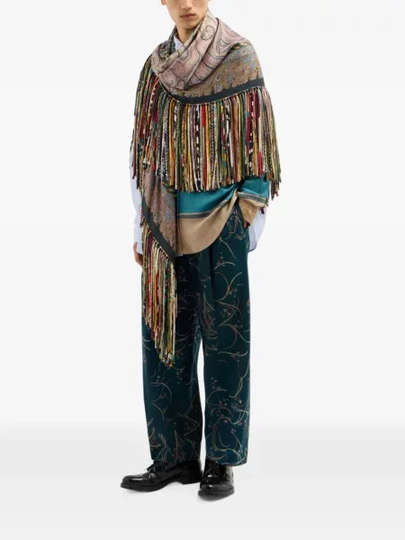 Pantaloni Pierre-louis Mascia albastru
