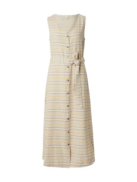 Mazine Rochie de vară bej / maro / galben alb